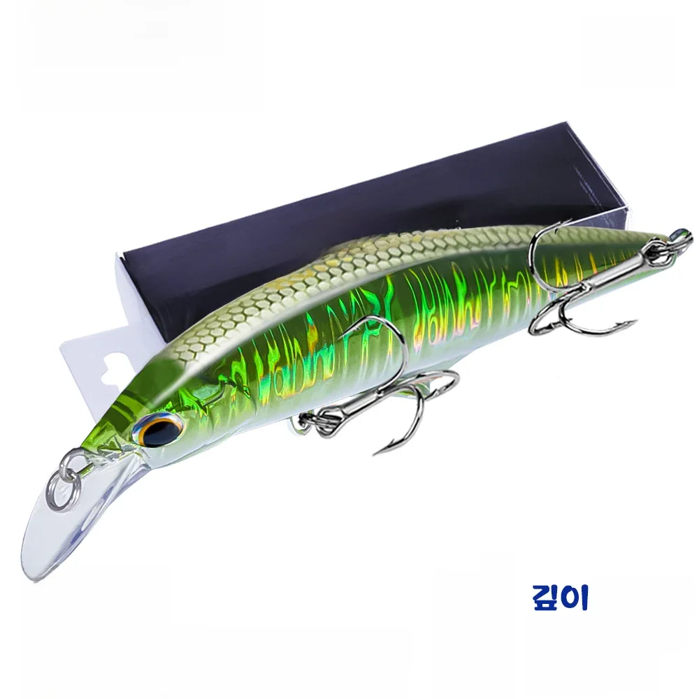 Nouveau Leurre de pêche méné coulant 45g 120mm appâts de basse bar brochet Isca accessoires de Pesca artificiels Mar Peche En Mer Leurre