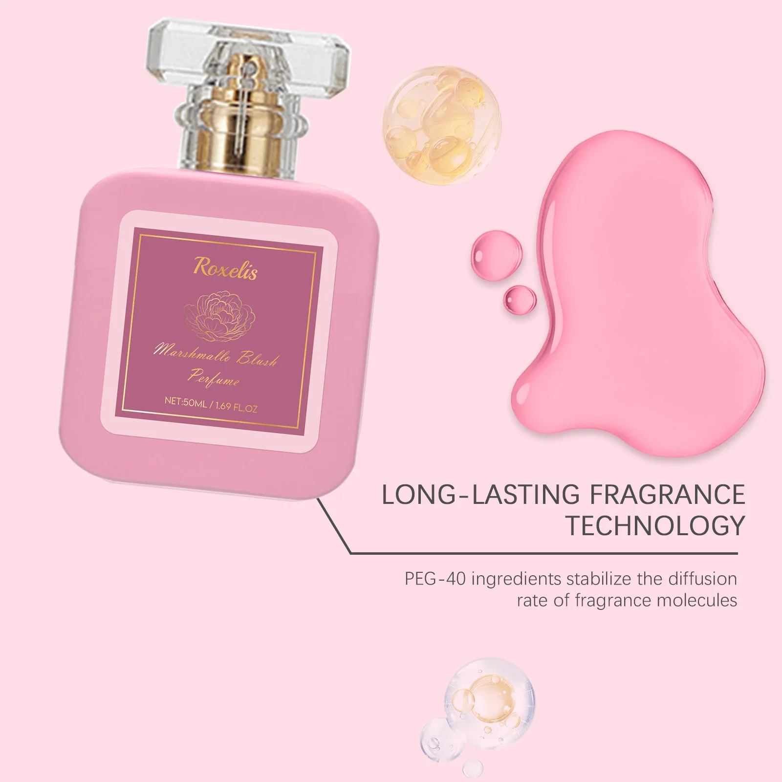 Women Strawberry Perfume Long Lasting Scent Sexy Pheromone Plant Extracts Floral Daily Dating Attract Men Fragrance Body Perfume