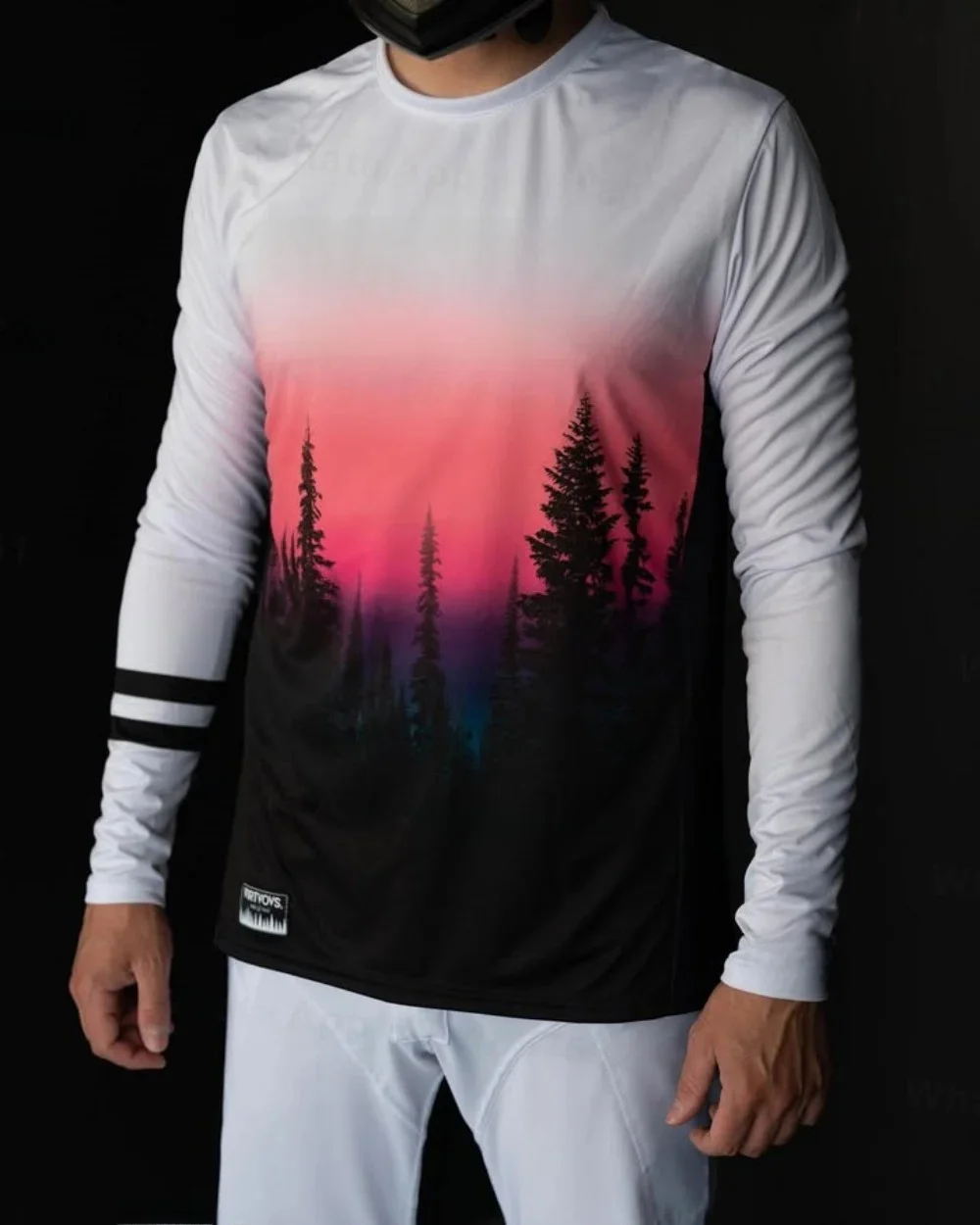 AliExpress NONE VRTS Men Long Sleeve Cycling Jersey Motocross Enduro Racing T-Shirt Quick Dry Motorcycle MTB Shirts Dirt Bike Downhill BMX DH