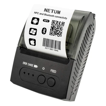 NETUM 1809 Mini Portable 58mm Thermal Receipt…