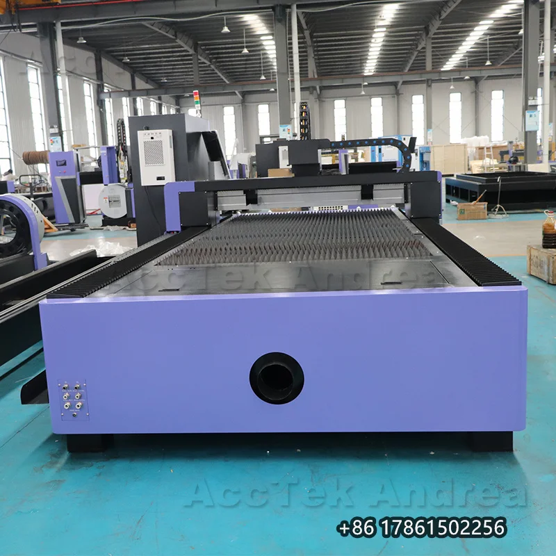 เครื่องตัดเลเซอร์ไฟเบอร์แผ่นเหล็กคุณภาพสูงเครื่องตัดเลเซอร์ Cnc สําหรับโลหะเหล็ก 20 มม