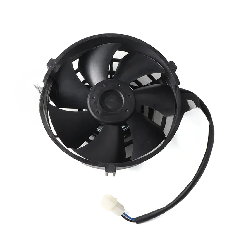 AliExpress NONE Universal Motorcycle Radiator Cooling Fan Oil Cooler Water Cooler Electric Fan 5 Inch For Dirt Bike Motocross ATV Go Kart Quad