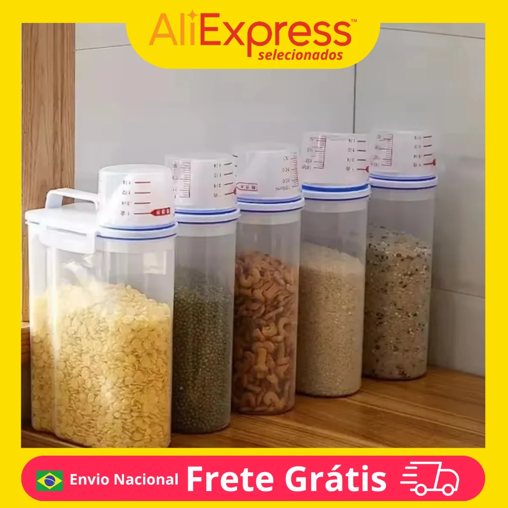 Fraces para Almacenar Granos y Cereales: La Solución Ideal para tu Cocina Organizada