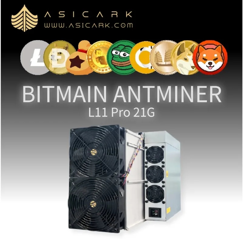 

Совершенно новый BITMAIN ANTMINER L11 Pro 21GH Scrypt с воздушным охлаждением LTC Doge Mining ASIC Miner