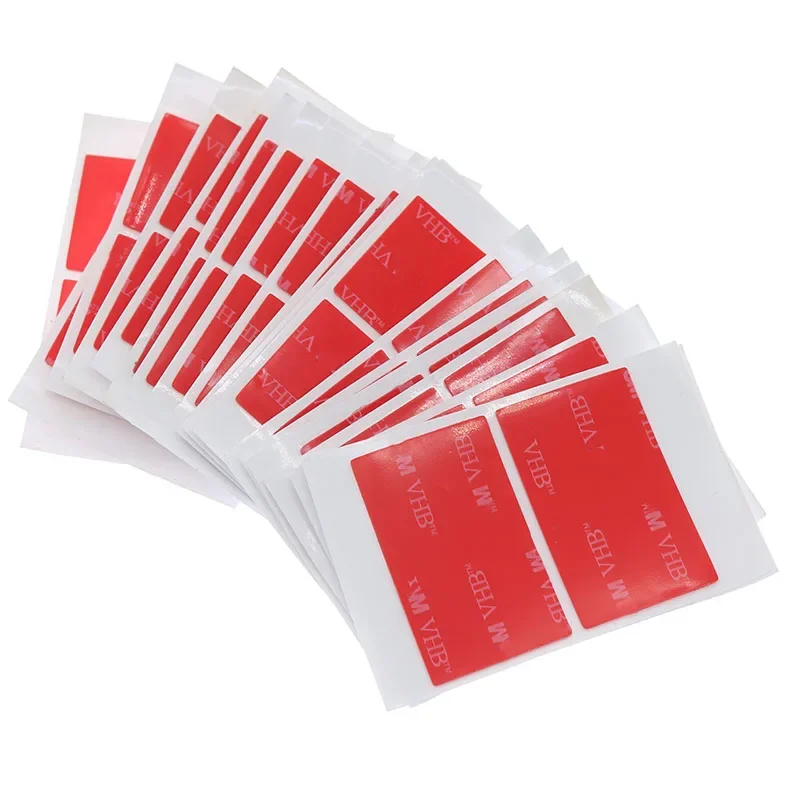 Forte Transparente Vhb Dupla Face Adesiva Patch, Suporte Do Carro, Gravador De Condução, ETC, Impermeável, Não-Marcação De Cola, 20Pcs