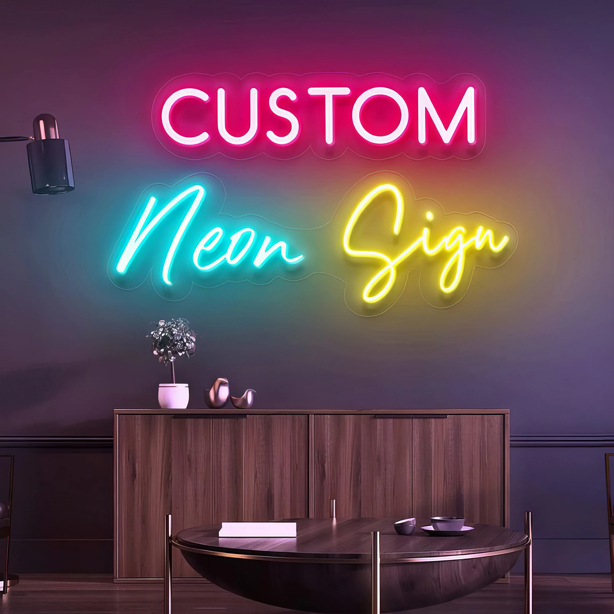 

Manufacturer Dropshipping NO MOQ Fast delivery neon letter custom Acrylic led neon sign for living room decoration