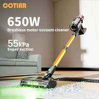COTIAR V22 Cordless Vacuum Cleaner 650W 55000PA Home Appliance Handheld Vacuum Cleaner Cleaning Supplies Removable Battery 2