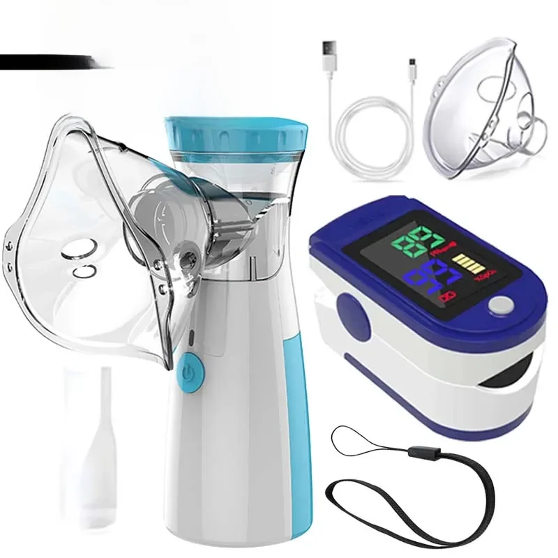 Nebulizador portátil da malha, atomizador, produtos dos cuidados médicos, pulso do dedo, oxigênio do