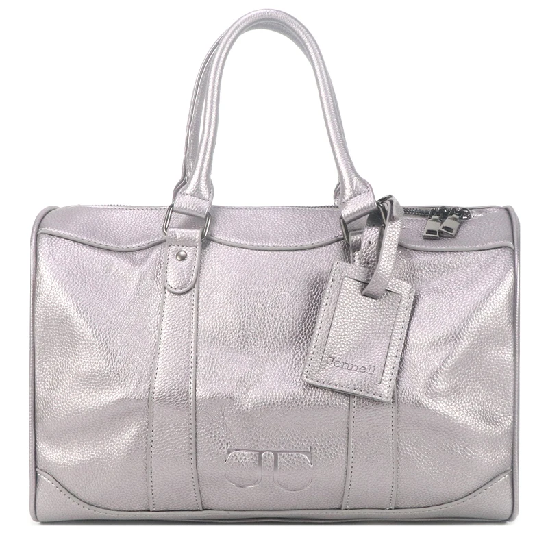 

Gorfia повседневный дизайн женская сумка из искусственной кожи серебряная сумка на плечо большая вместительная сумка дорожная сумка удобная обратно в школу