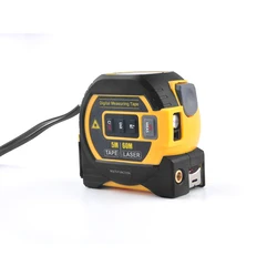 Wintape-Intelligent Laser Tape Measure, 3-in-1 Infrared Range Finder, Electronic Measuring Ruler, Steel Tape for Room