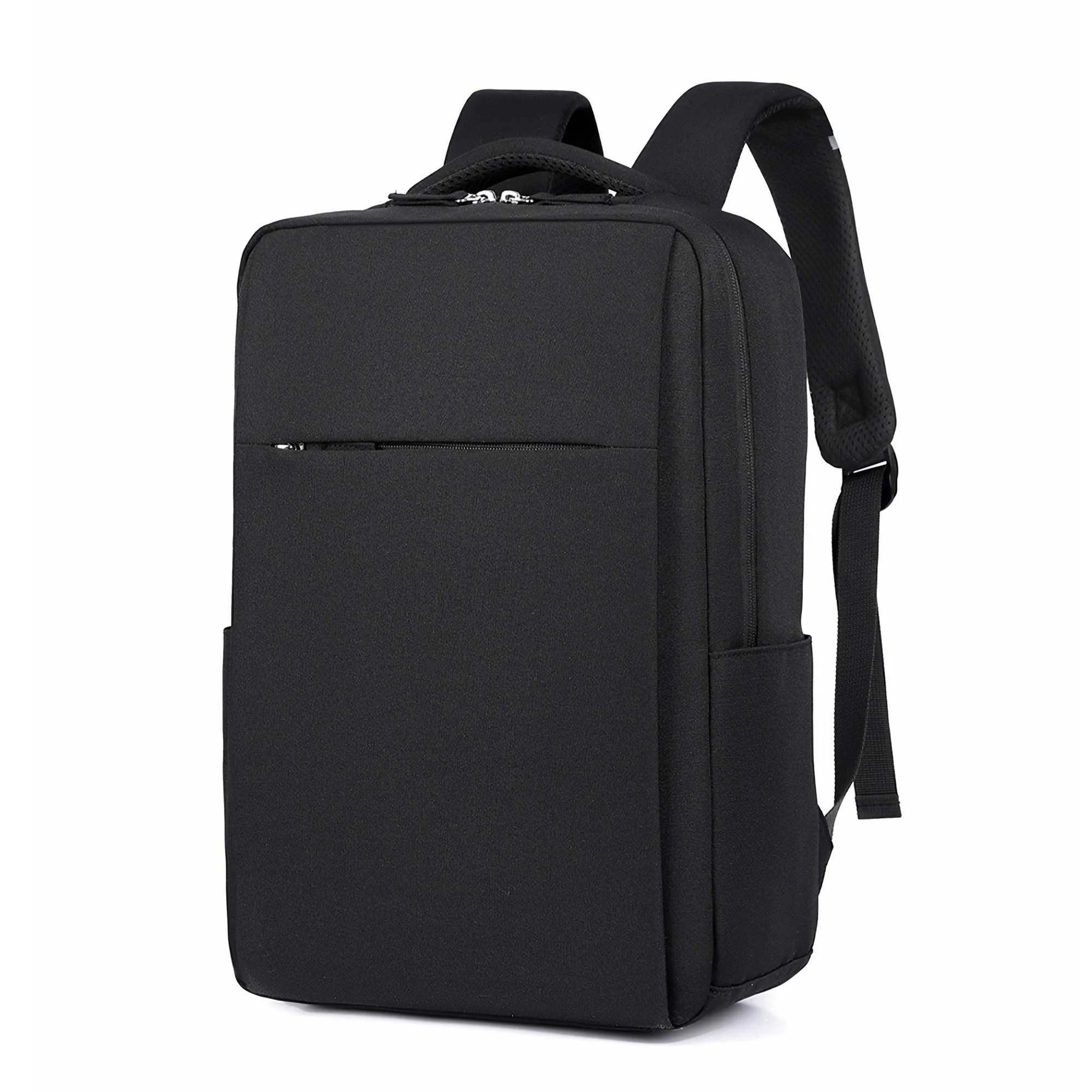 18-Zoll-Laptop-Rucksack, aus spritzwassergeschütztem Oxford-Stoff, mit Luftpolster-Schutz, Trennfach für trockene und feuchte Gegenstände, Koffergurten, ergonomisch gestaltet, für Reisen und das Büro,