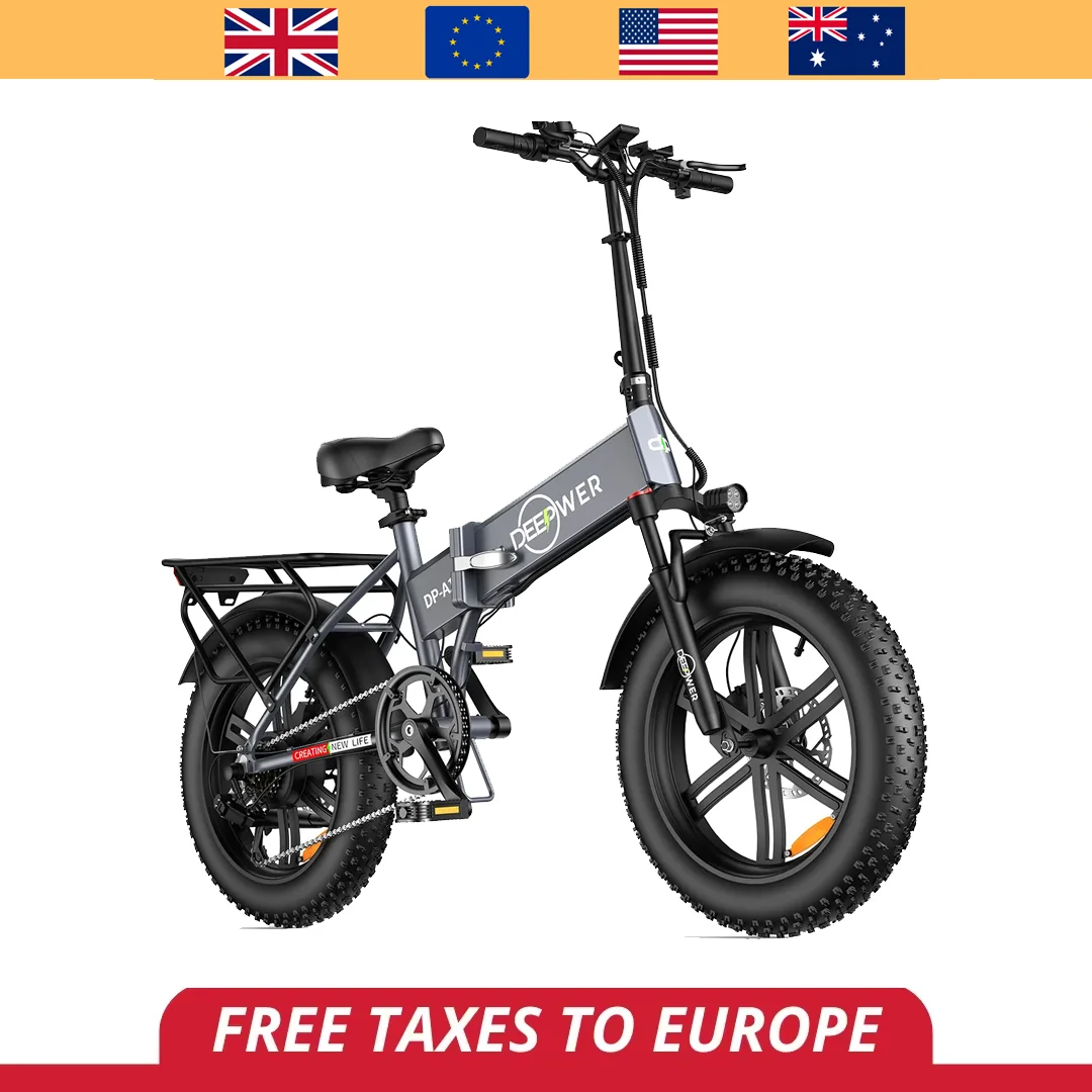 

2025 NEW Model A1 Folding Electric Bicycle 1000W 48V 20AH Fat Tire Ebike