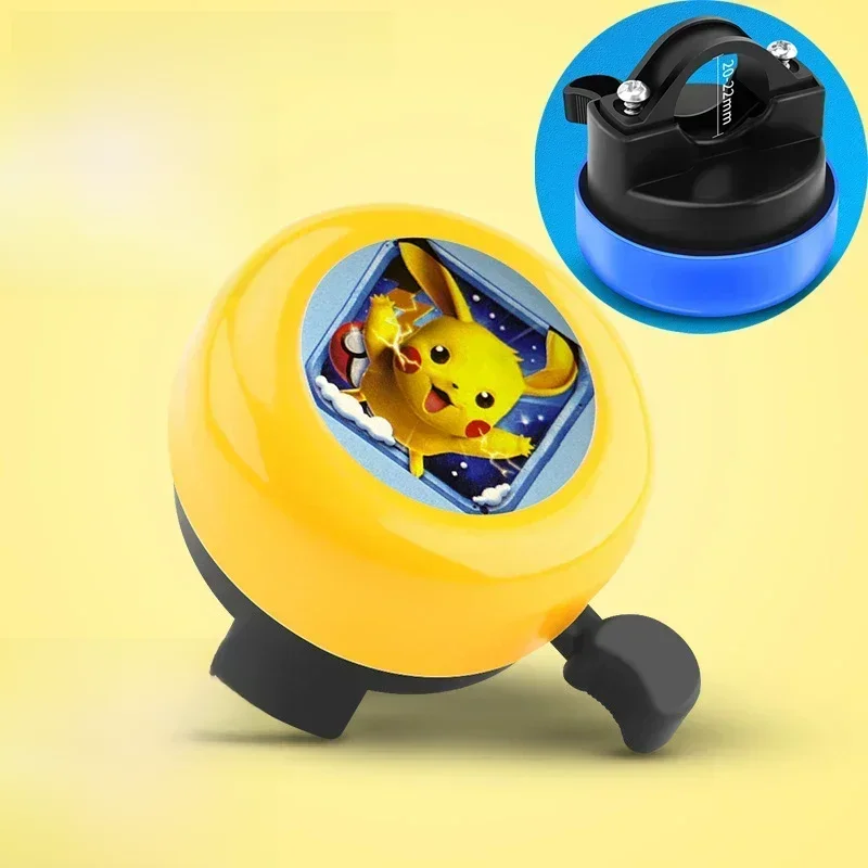 AliExpress TAKARA TOMY Pokemon Pikachu Bicycle Bell Kids MTB Bike Metal Warning Alarm Cycling Handlebar Bell Ring Bicycle