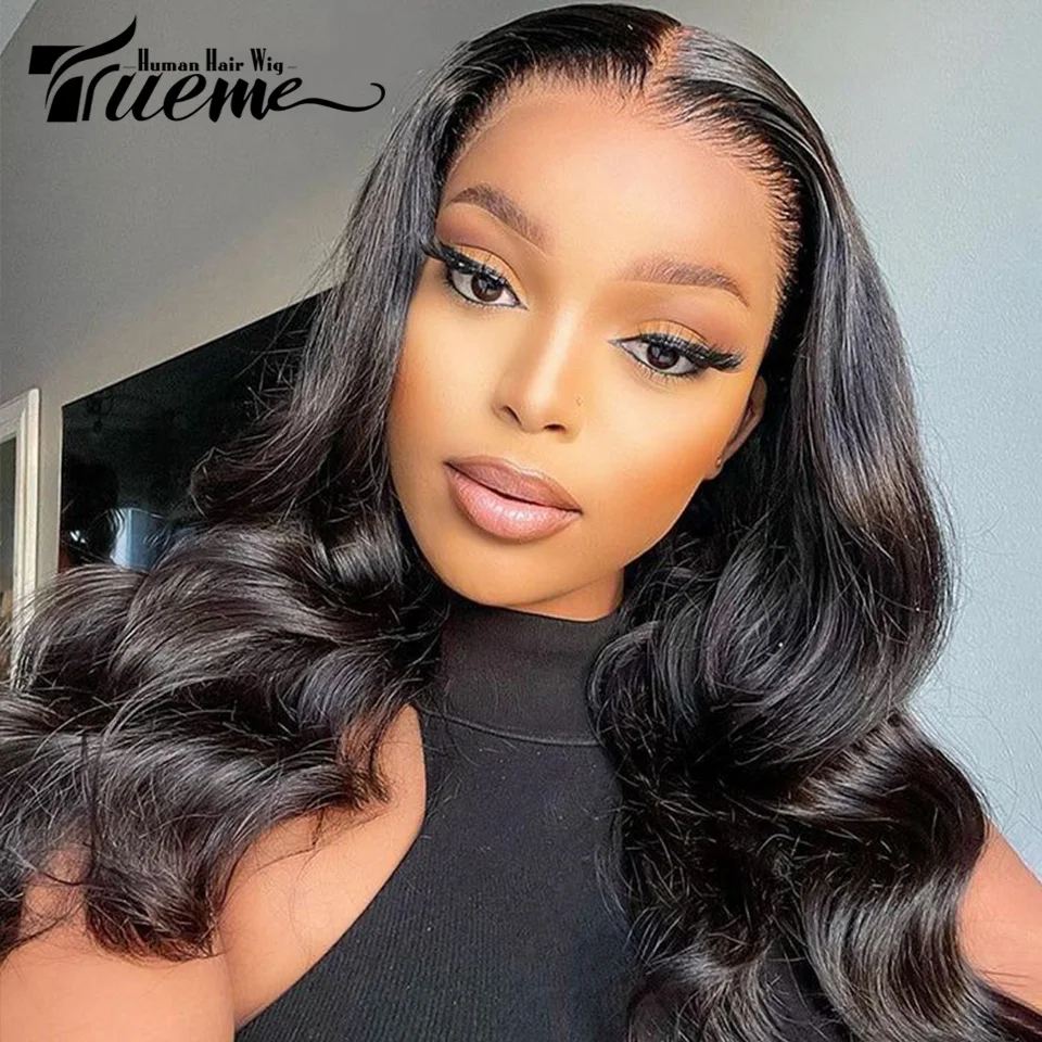 

HD Transparent 13x4 Body Wave Lace Front Human Hair Wigs 13x5 Pre Plucked Lace Frontal Wig For Women 13x5x1 T Part Bob Lace Wig