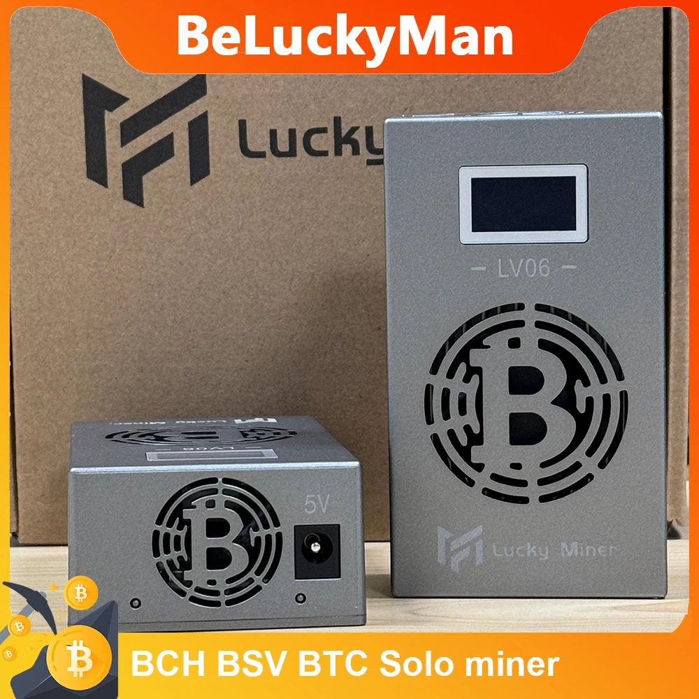 Bitaxe, лотерея, Майнер на удачу, LV06, BTC, solo Miner SHA-256 500GH/S, BM1366, BTC, BCH, DGB, BSV, btc, машина для майнинга, Крипто-Майнер