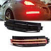닛산 Z33 350Z 2003 2009 LED 후미등 조립 키트, 자동 후방 안개, 주행, 브레이크, 방향 지시등, 백업, 후진등 1