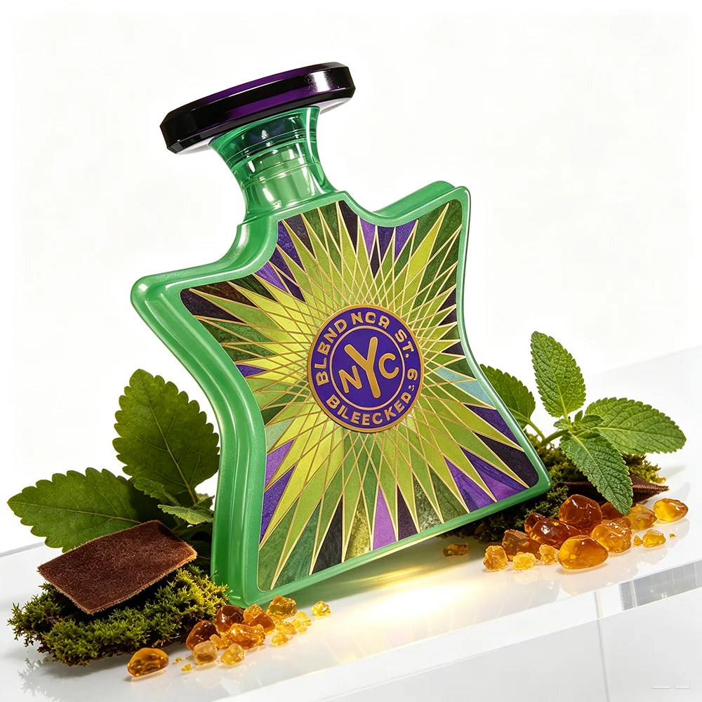 Bond No.9 Bleecker Street Eau De Parfum Spray 100ml Unisex Fresh Woody Sweet Scent Violet Leaf Cassis Opening Jasmine Cinnamon Heart Vanilla Caramel Oakmoss Base Long Lasting Luxury Fragrance Gift Box