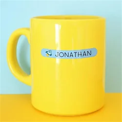 100 Custom Stickers with Name to Mark Objects Adhesive Waterproof Labels for Kids to tag Their Books, Toys Size 2.3 x 0.4 inch