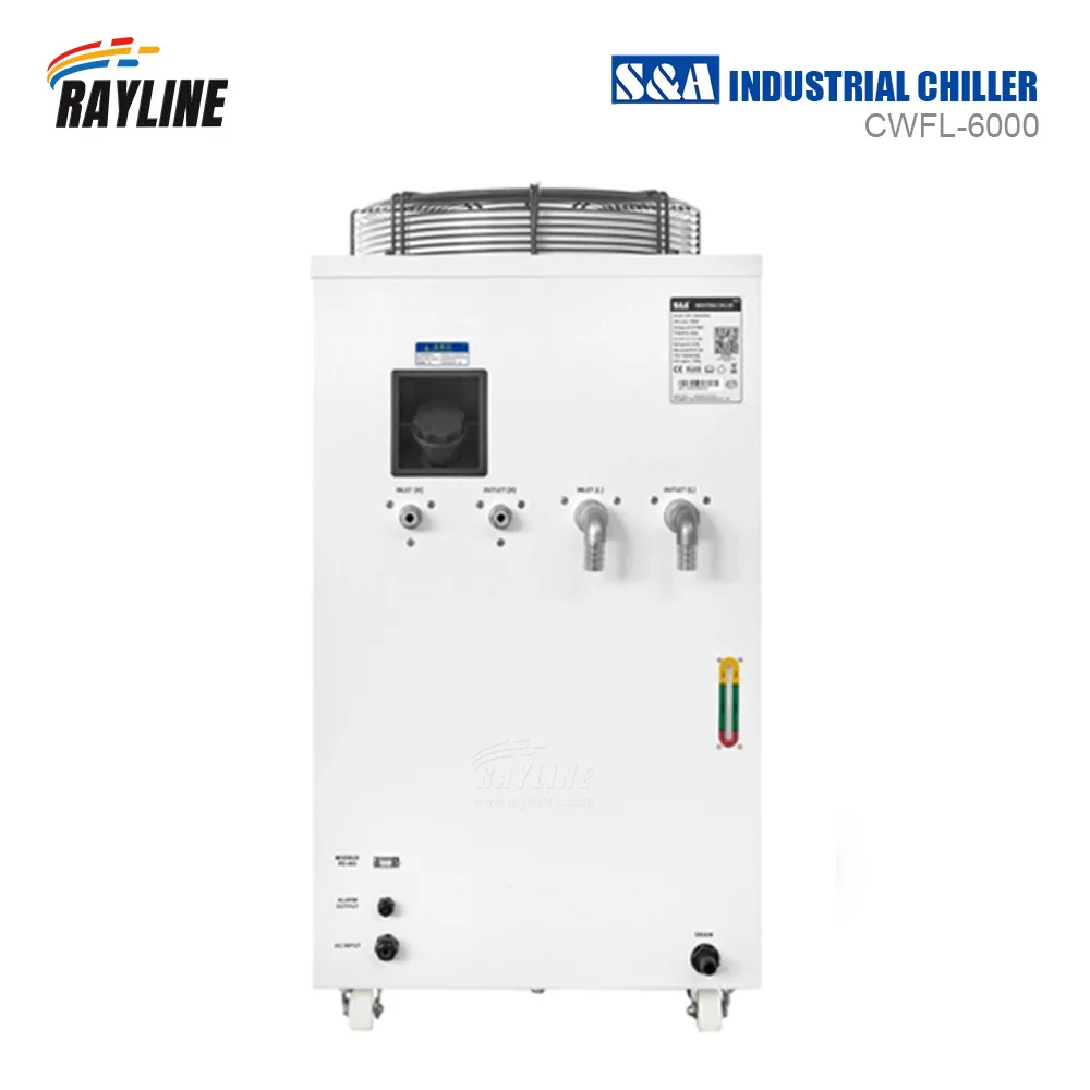 Factory provide Industrial Original CWFL Water Chiller 1000W 1500W 2000W 3000W 5000w 6000w for Fiber laser Machine Cooling parts