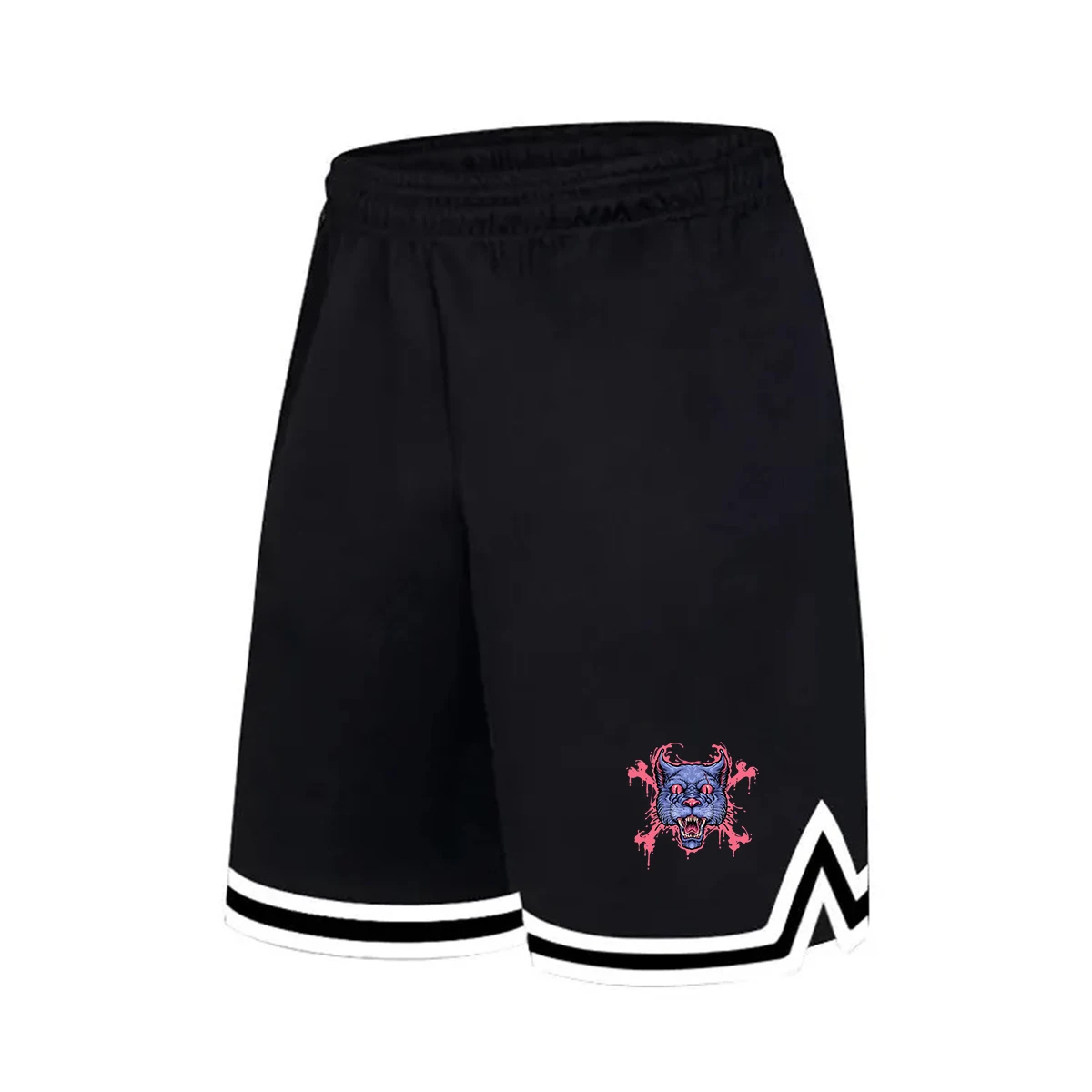 Cool Summer Basketball Running Shorts Men High Quality Social Elastic Waist Shorts 6 Colors Sport Clothes Training Punk Shorts