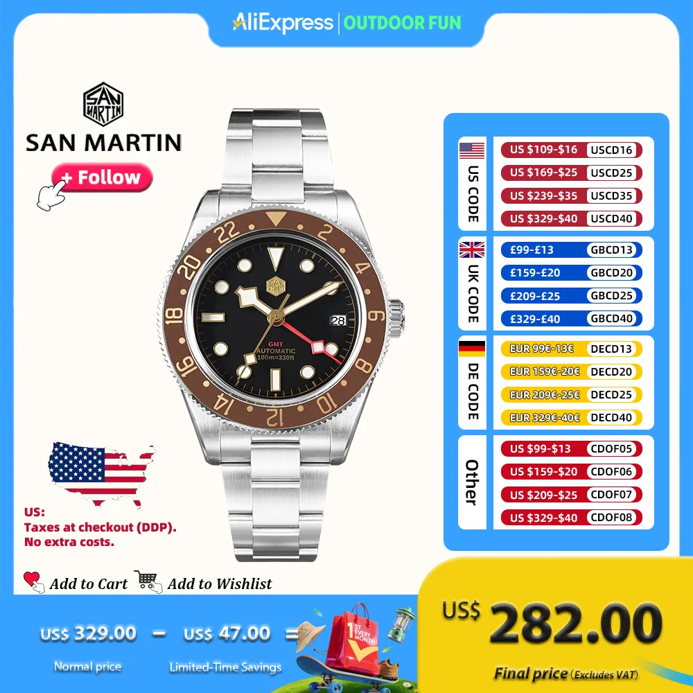 San Martin 39Mm Vin…