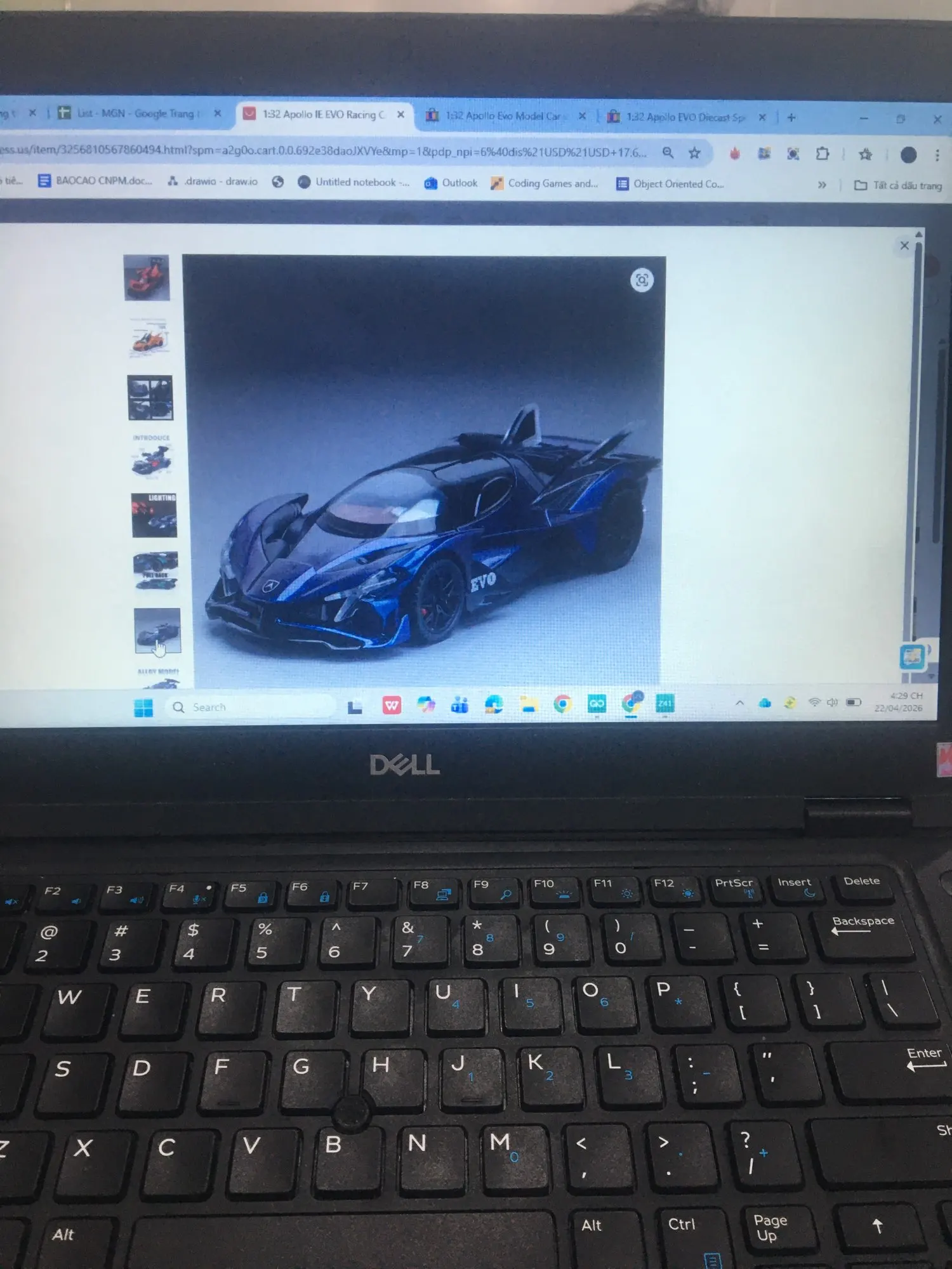 Buyer photo of this resin kit