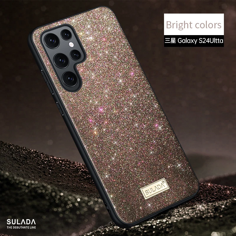 

Luxury Shiny Fashion Case For Samsung s24 s23 plus ultra Glitter Phone Cover Colorful Phone Shell For Samsung s24 ultra s24 plus