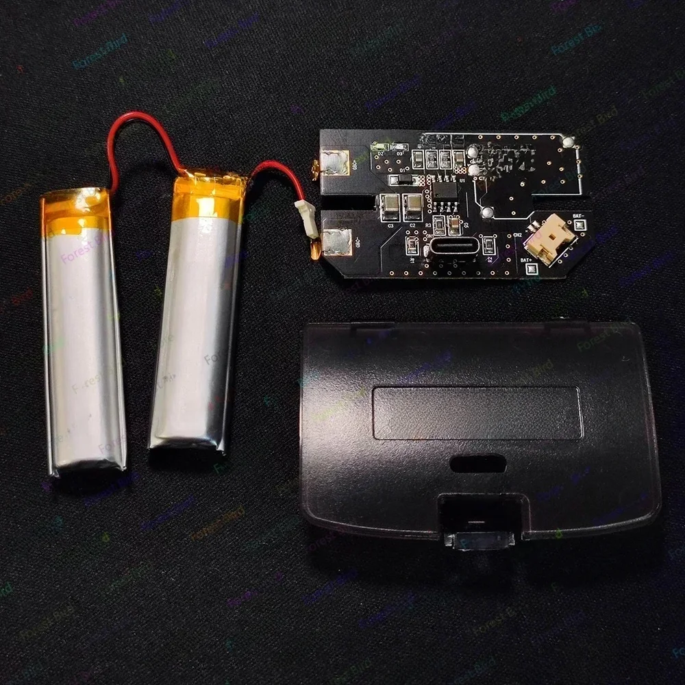 Pour Game Boy couleur 1800mAH batterie au lithium module de batterie au lithium Rechargeable pour GBC noninstallable