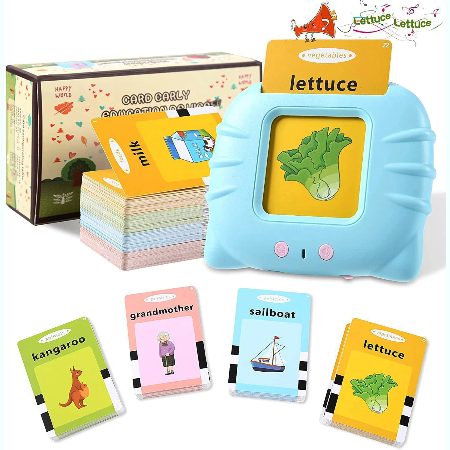 

Children Enlightenment Education Learning Machine Puzzle Toys Chinese English Card Sound Reading Early Language Study Kids Gift