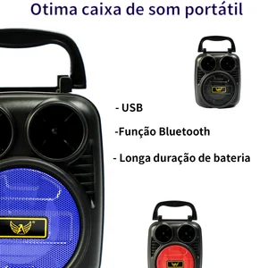 Bluetooth-Lautsprecher USB Power Pindrive Radio FM mit Recporn Battery Altomex Al-1882 10 Hauptverkaufsbox Bluetooth Anvox - №8