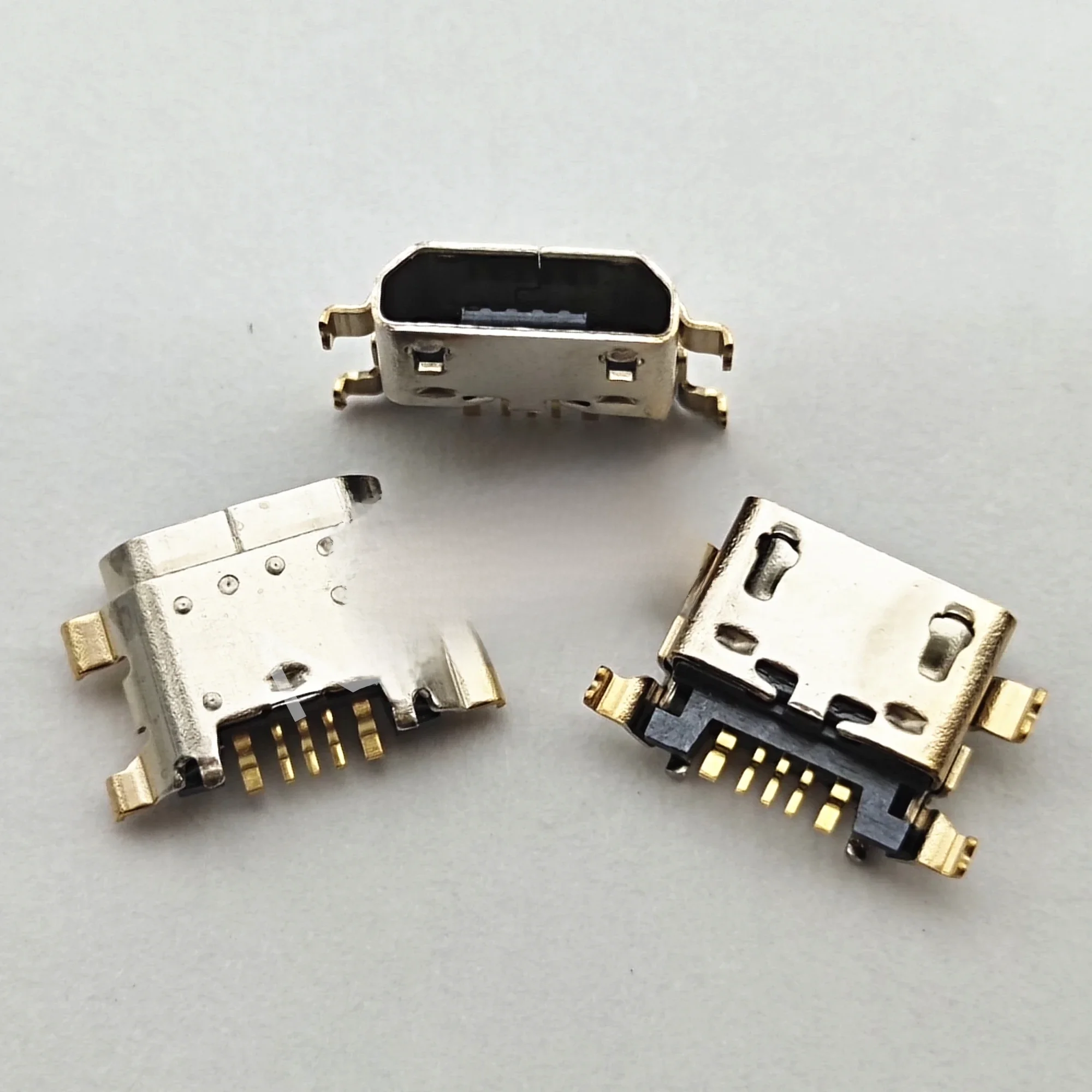 10-100szt Złącze Micro USB 5pin Jack Port ładowania dla Vivo Xplay6 V5 Y67 Y69 Y71 Y75 Y79 Y81S Y83 Y85 Y91 Y93 Y97 X21S S1 — zdjęcie 2