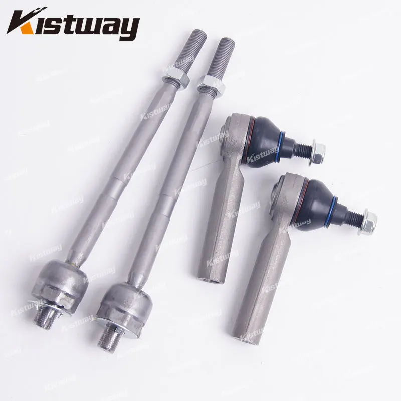 4PCS Good Outer Inner Tie Rod End Kit For Audi R8 2007-2015 For Lamborghini Gallardo 420422821A 420419811A