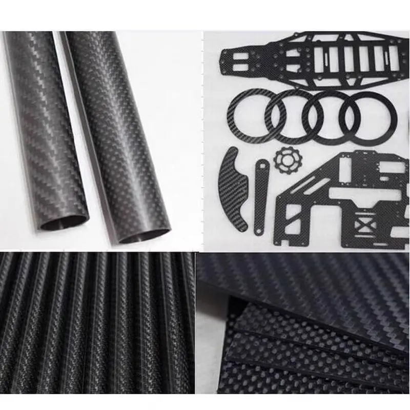 Customized Carbon Fiber CNC Cutting Carbon Plate sheet Processing Machining Carving Prototype Custom Making