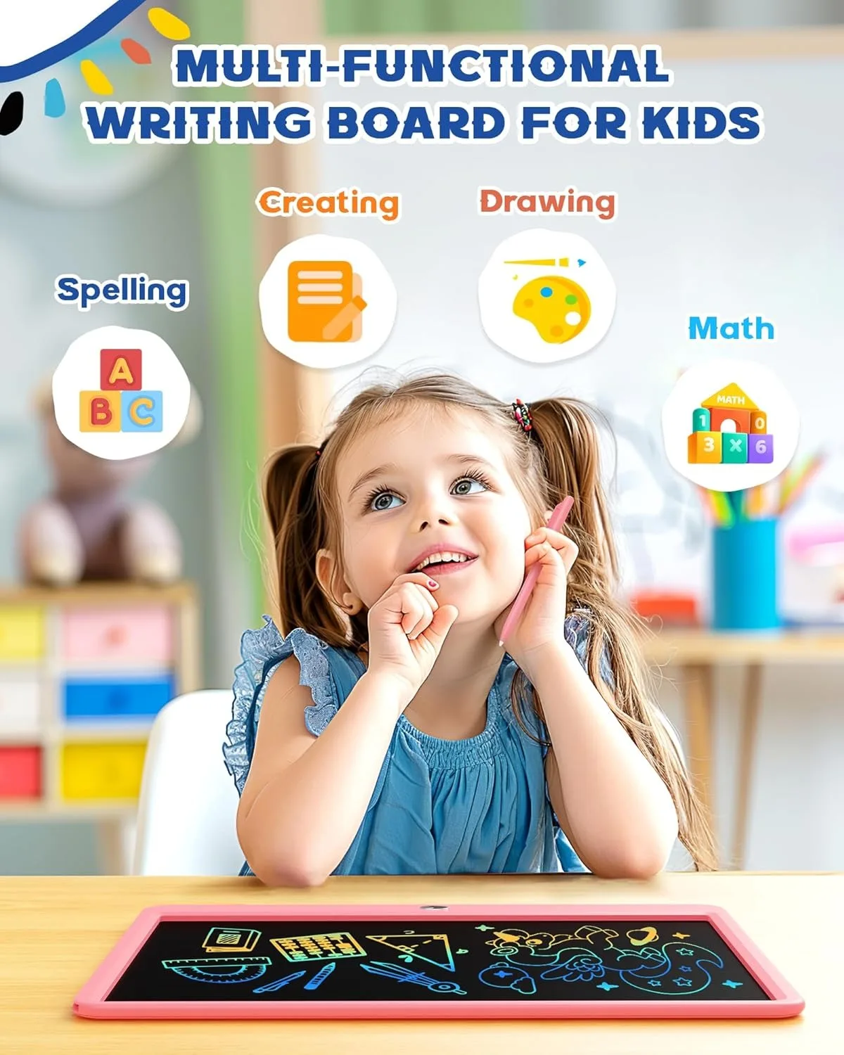 15inch Electronic Drawing Board Lcd Writing Board Lcd Tablet for Designs Graphic Electronic Notebook Magic Tablet To Draw