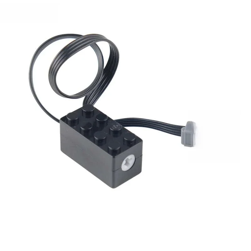 Support de moteur de vitesse MOC, moteur d'entraînement S à couple lent avant et arrière, Compatible avec Legoeds