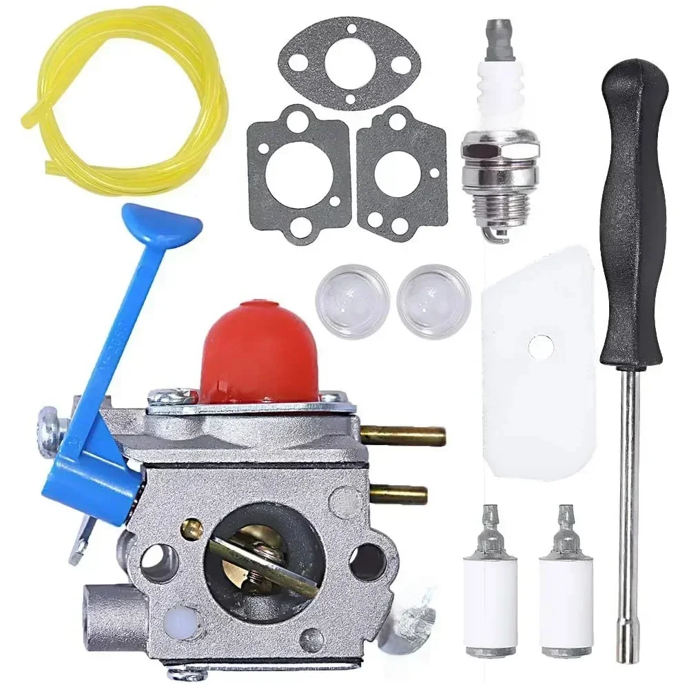 Carburateur pour Husqvarna Poulan 28cc 124L 125L 125LDX ogeneC ogeneL ogeneLD ogeneR ogeneRJ Remplace Zama C1Q-W40A C1Q-W38