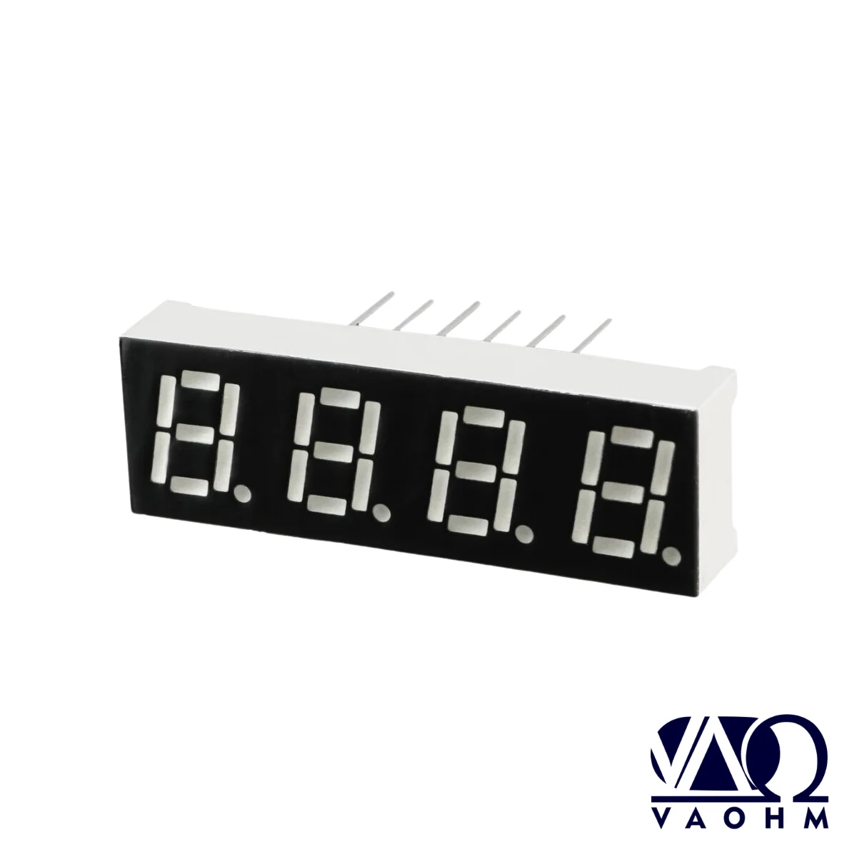 10PCS 2841BH 2841BB 2841BG 2841BW 0.28Inch Common Anode Four Digit Seven Segment Led Display Tube Red Blue Green White