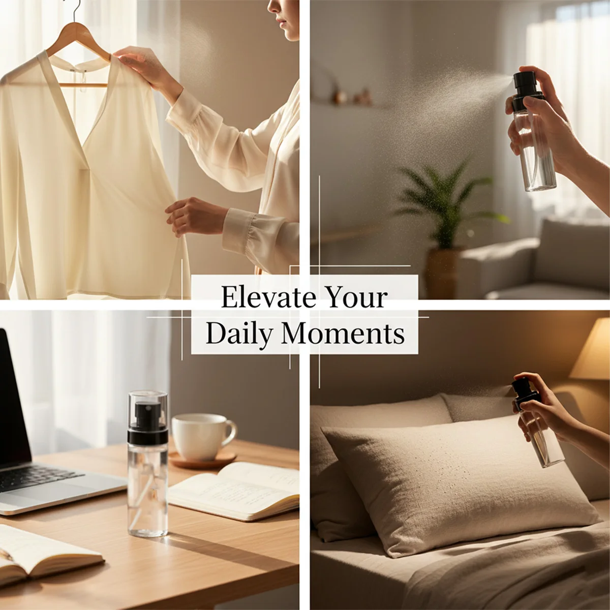 Spray zapachowy, świeży perfumowany płyn dla kobiet, bez alkoholu, wygodny w podróży, do użytku jako zapach domowy w szafach, łazience i samochodzie.