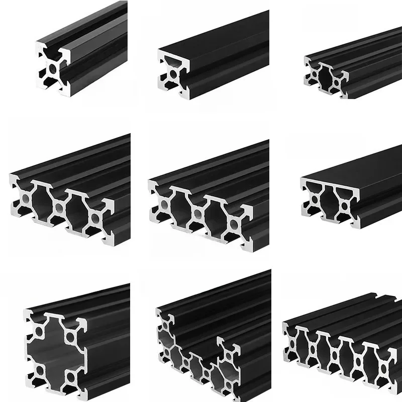 1 SZTUK 2020 2020N1 2040 2040N1 2060 2080 4040 4080 20100 V Profil aluminiowy Standard UE Rama DIY Anodowana do drukarki 3D CNC — zdjęcie produktu 7