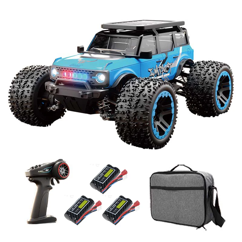 SG201 MAX 1/20 RC Kletterauto 4WD Ferngesteuertes Auto Bürstenloser Motor Proportionales RC Offroad-Fahrzeug mit LED-Lichtern Spielzeug für Jungen Geschenke
