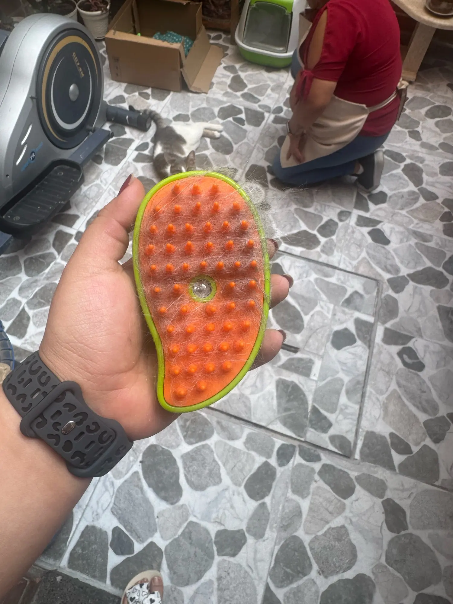 foto real del comprador