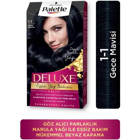 Schwarzkopf Palette Deluxe 1-1 Midnight Blue Hair Color