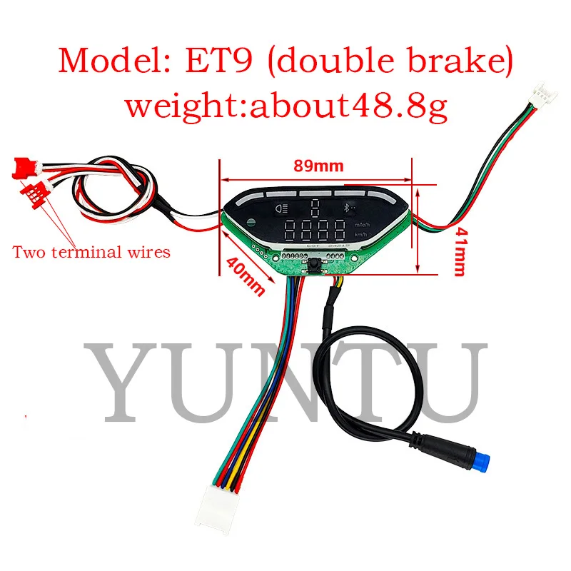 ل Iscooter S1-E9T سكوتر كهربائي 17A 36 فولت اللوحة الأم تحكم بلوتوث لوحة القيادة كابل اسكوتر سكوتر استبدال أجزاء #4