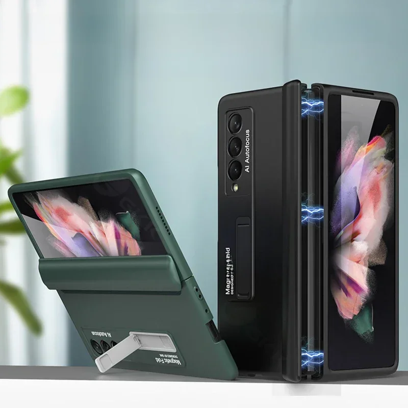 Oryginalne etui GKK do Samsung Galaxy Z Fold 2 3 7 Etui Magnetic Hinge Armor Shockproof Matte Hard PC Cover do Galaxy Z Fold 2 — zdjęcie produktu 7