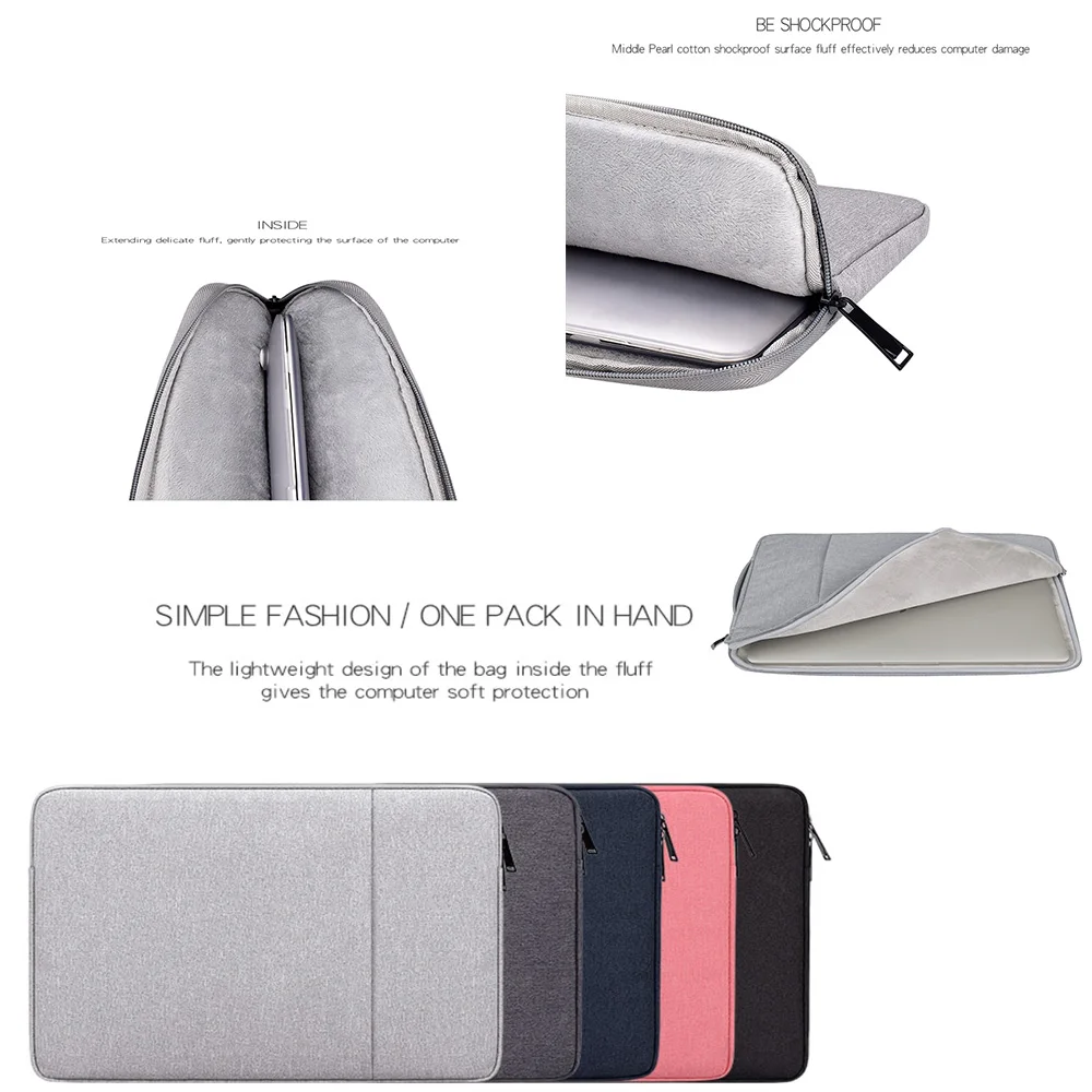 Fundasfunda portatil bolsos funda mac book air 13 pulgadasBolsa impermeable para ordenador portátil, funda de tela para MacBook Air Pro 2020 2021, MacBook Book, accesorios, 11, 14, 16, 13, 15 pulgadas funda para laptop