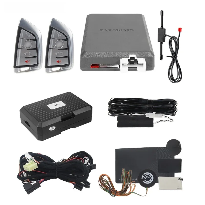 EASYGUARD KAN BUS afstandsbediening starter skit fit voor BMW E86,E89,E81,E82,E87,E88,E90,E91,E92,E93,E84,E83,E70,E60,E61,E64 auto alarm - afbeelding 2
