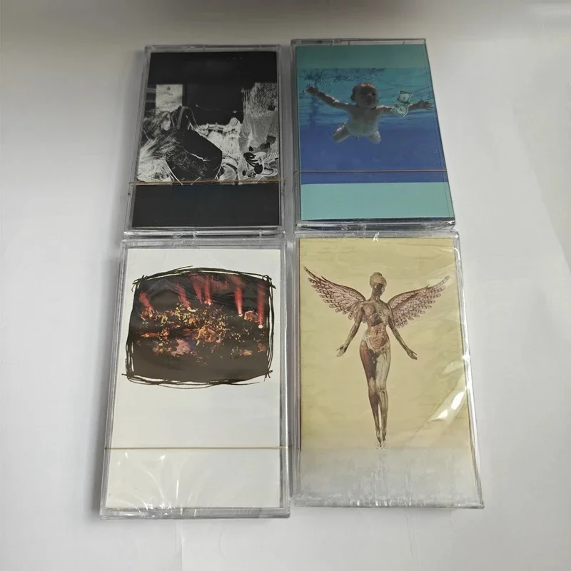 EU US Grunge Rock Music Tape MTV débranché à New York Album Nevermind Cassettes Cosplay baladeur voiture enregistreur sas boîte