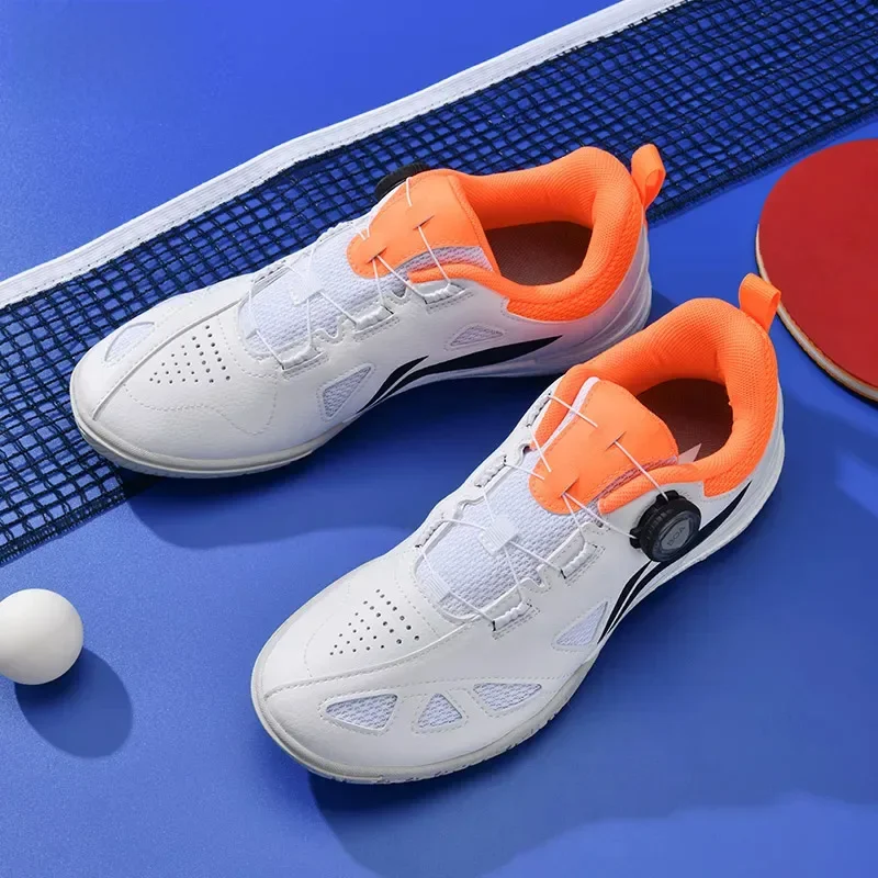 Futter profession elle Tischtennis schuhe Männer Frauen Wang Chuqin Ping Pong Sneakers strap azier