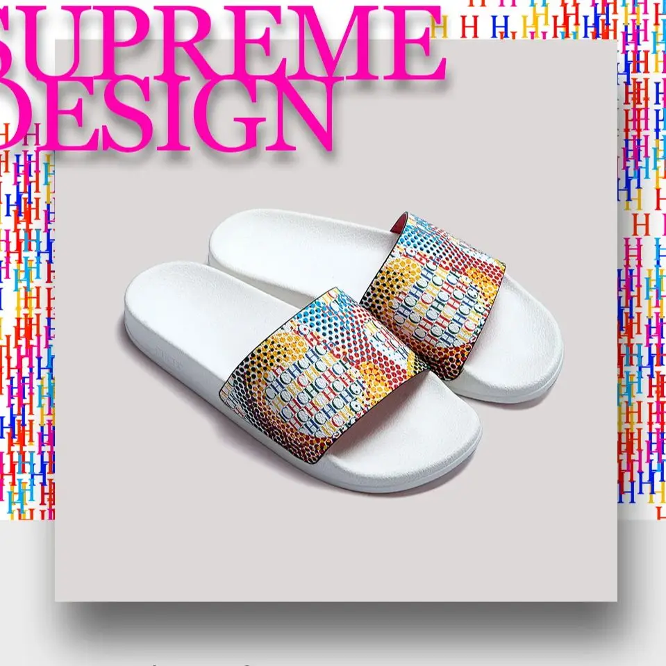 

CHHC женские тапочки обувь из ПВХ водонепроницаемый сращивающийся элемент Письмо Дизайн Подарочная коробка Упаковка модная уличная Удобная