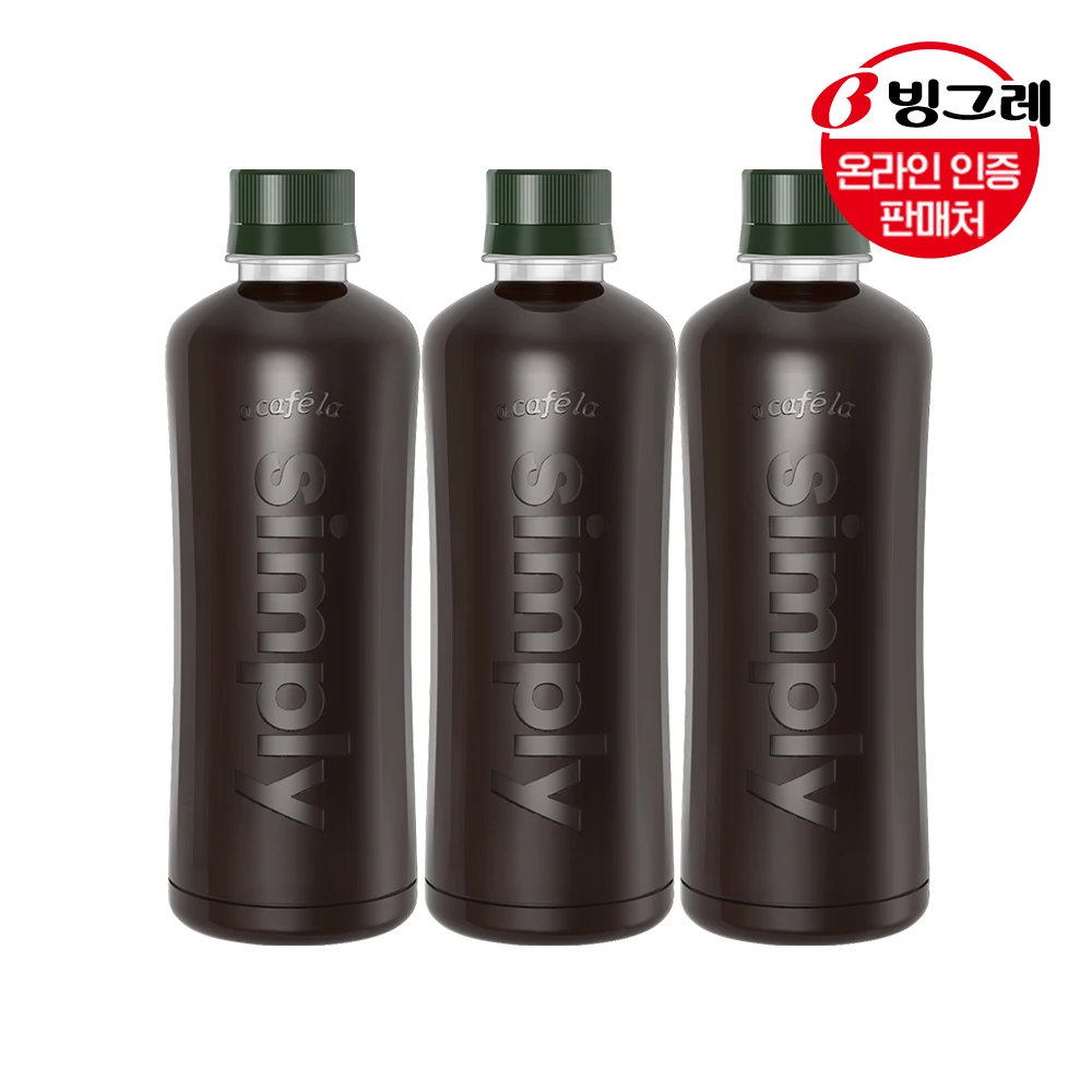 Binggrae ccafe Ra Симпсоны ди кофеин 400mlx20 pet